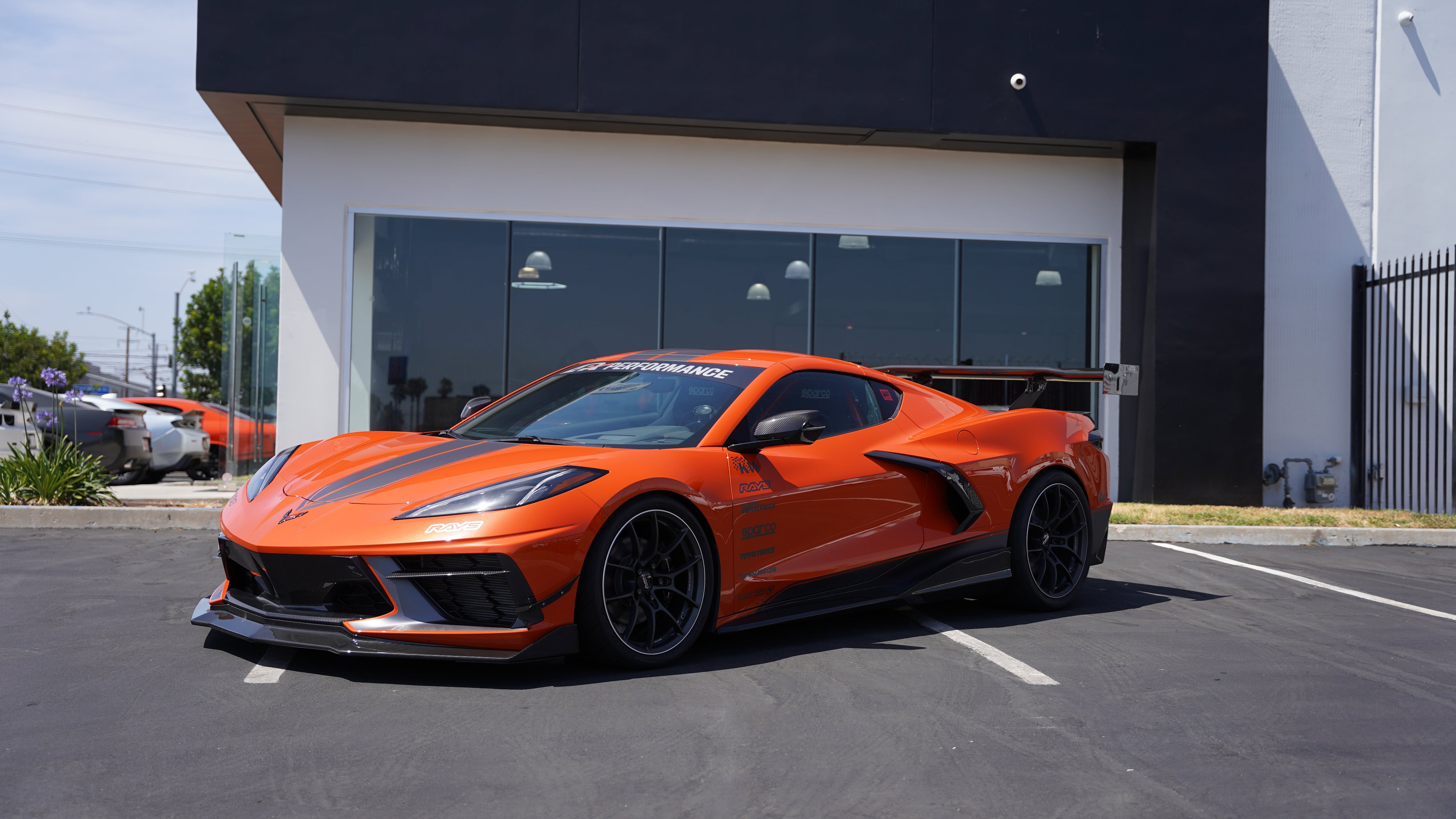 Chevrolet Corvette C8 Carbon Fiber Front Airdam/ Lip-Front Air Dam-Grocery Getter Performance