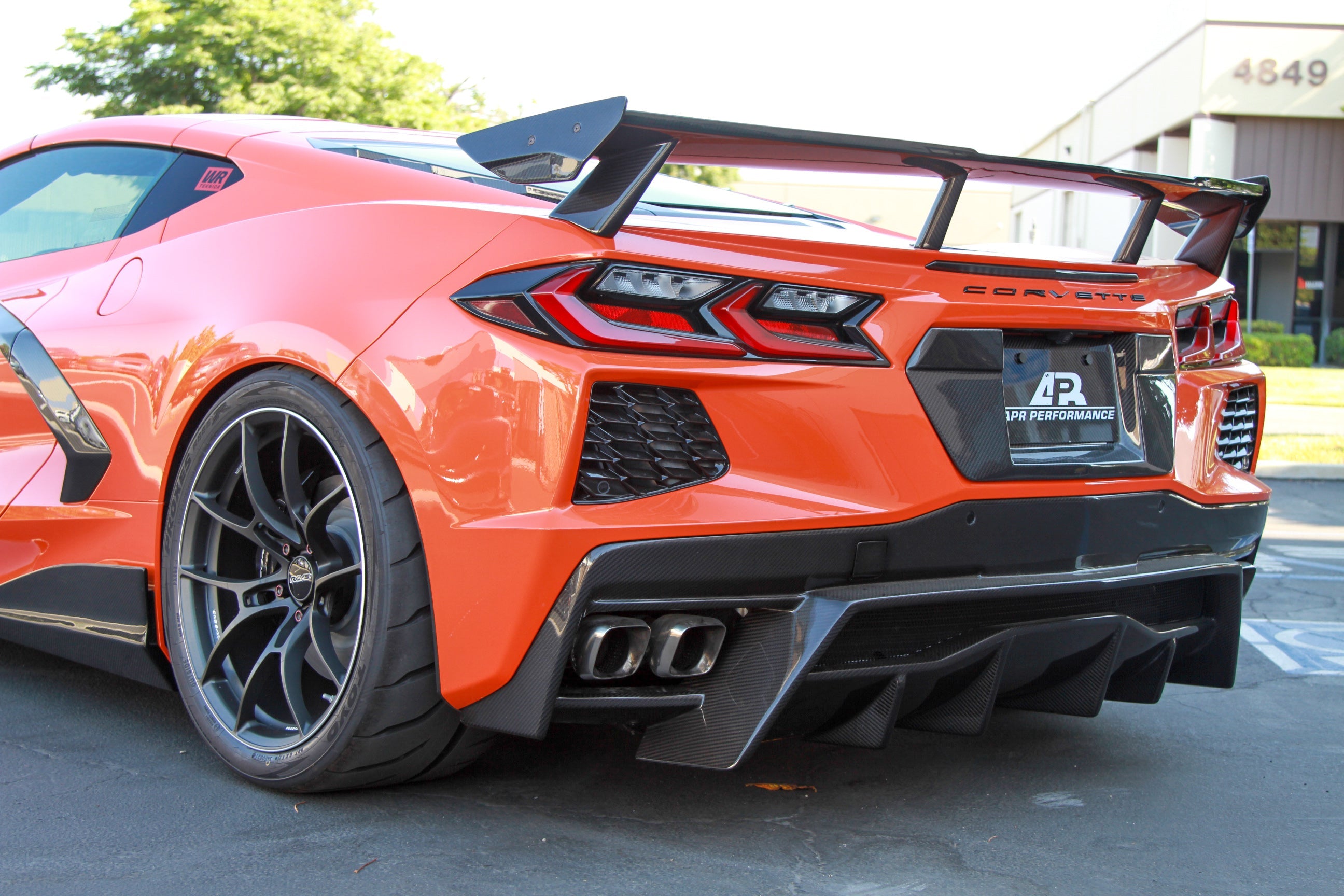 Chevrolet Corvette C8 Carbon Fiber Rear Diffuser-Rear Diffuser-Grocery Getter Performance