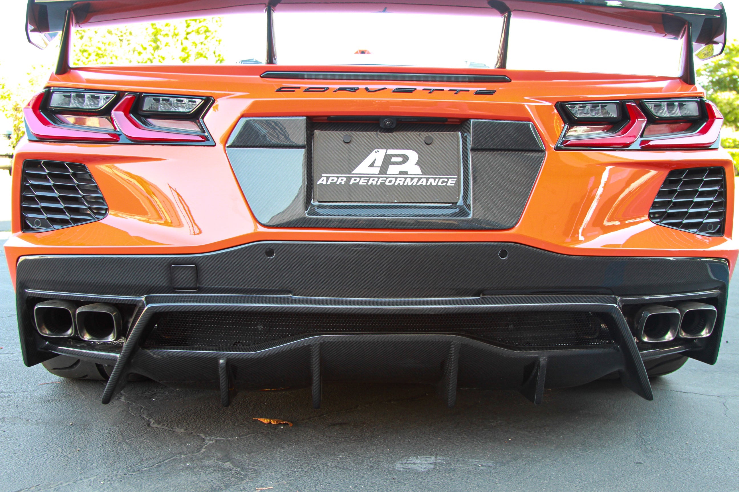 Chevrolet Corvette C8 Carbon Fiber Rear Diffuser-Rear Diffuser-Grocery Getter Performance