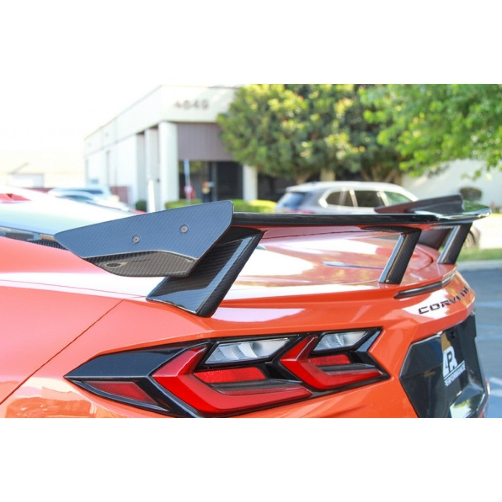 Chevrolet Corvette C8 Carbon Fiber Rear High Wing-Rear Wing-Grocery Getter Performance