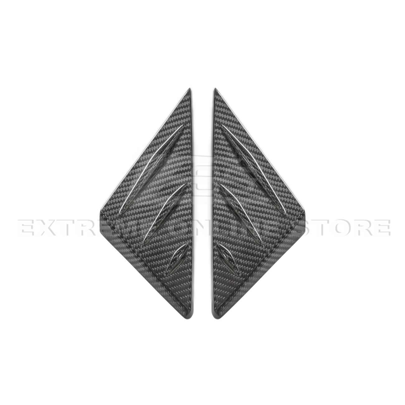 Chevrolet Corvette C8 DRY CARBON FIBER Anti Wind Buffeting Cover