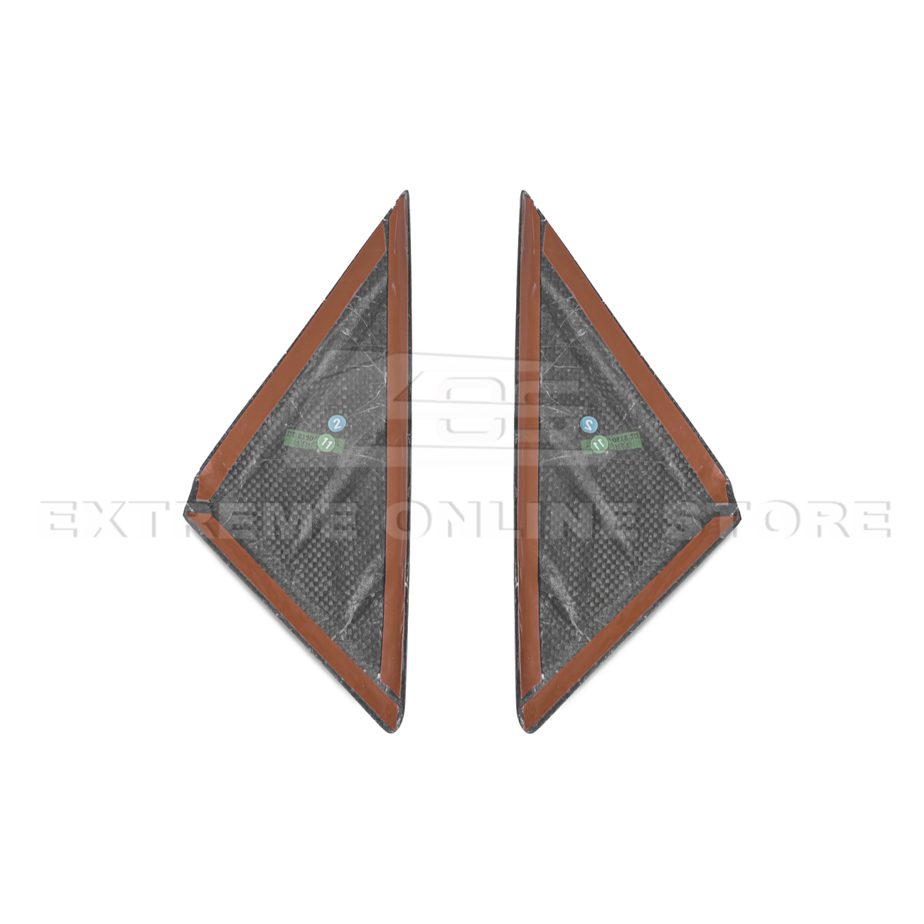 Chevrolet Corvette C8 DRY CARBON FIBER Anti Wind Buffeting Cover