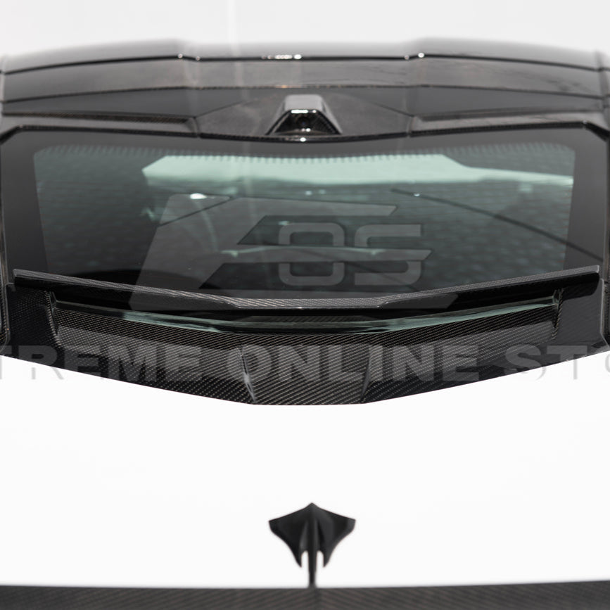 Chevrolet Corvette C8 DRY CARBON FIBER Rear Window Hatch Deck Lid Spoiler