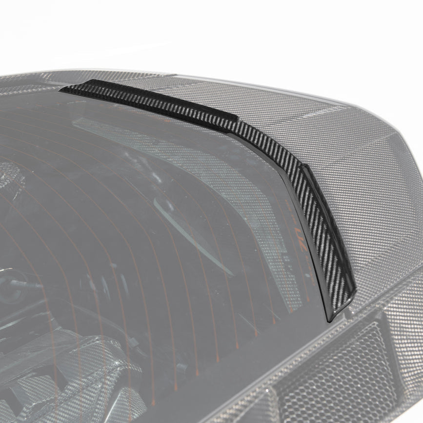 Chevrolet Corvette C8 DRY CARBON FIBER Rear Window Hatch Deck Lid Spoiler