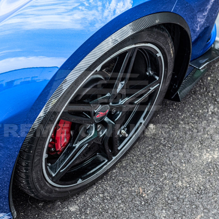 Chevrolet Corvette C8 DRY CARBON FIBER Side Wheel Fender
