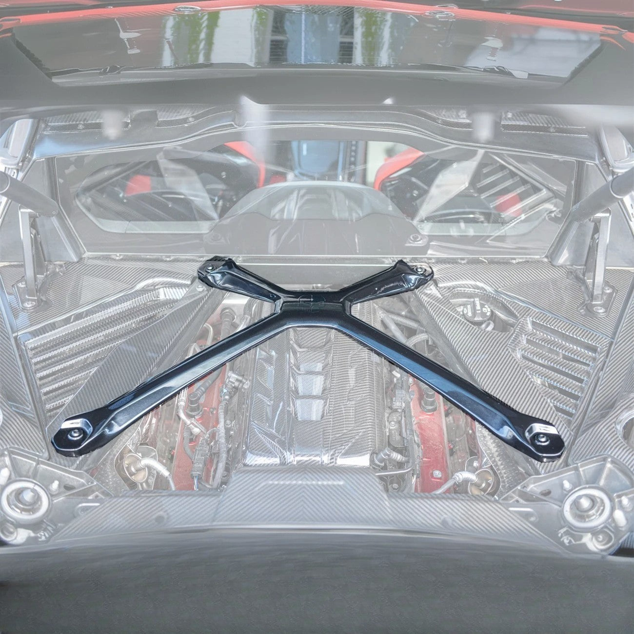 Chevrolet Corvette C8 DRY CARBON FIBER X-Brace