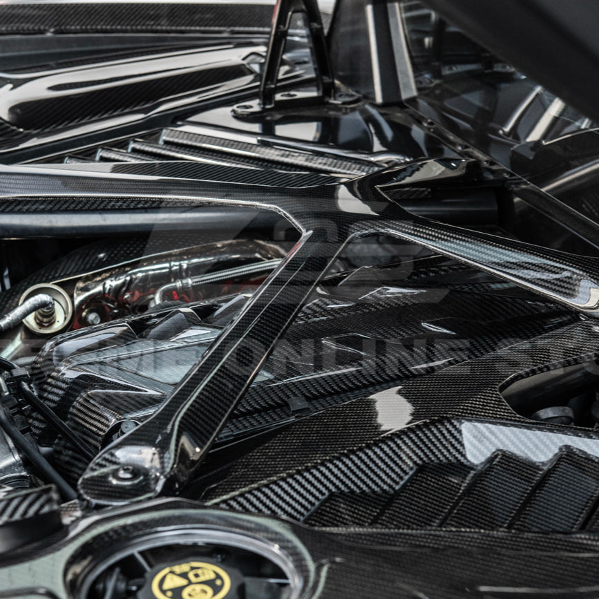 Chevrolet Corvette C8 DRY CARBON FIBER X-Brace