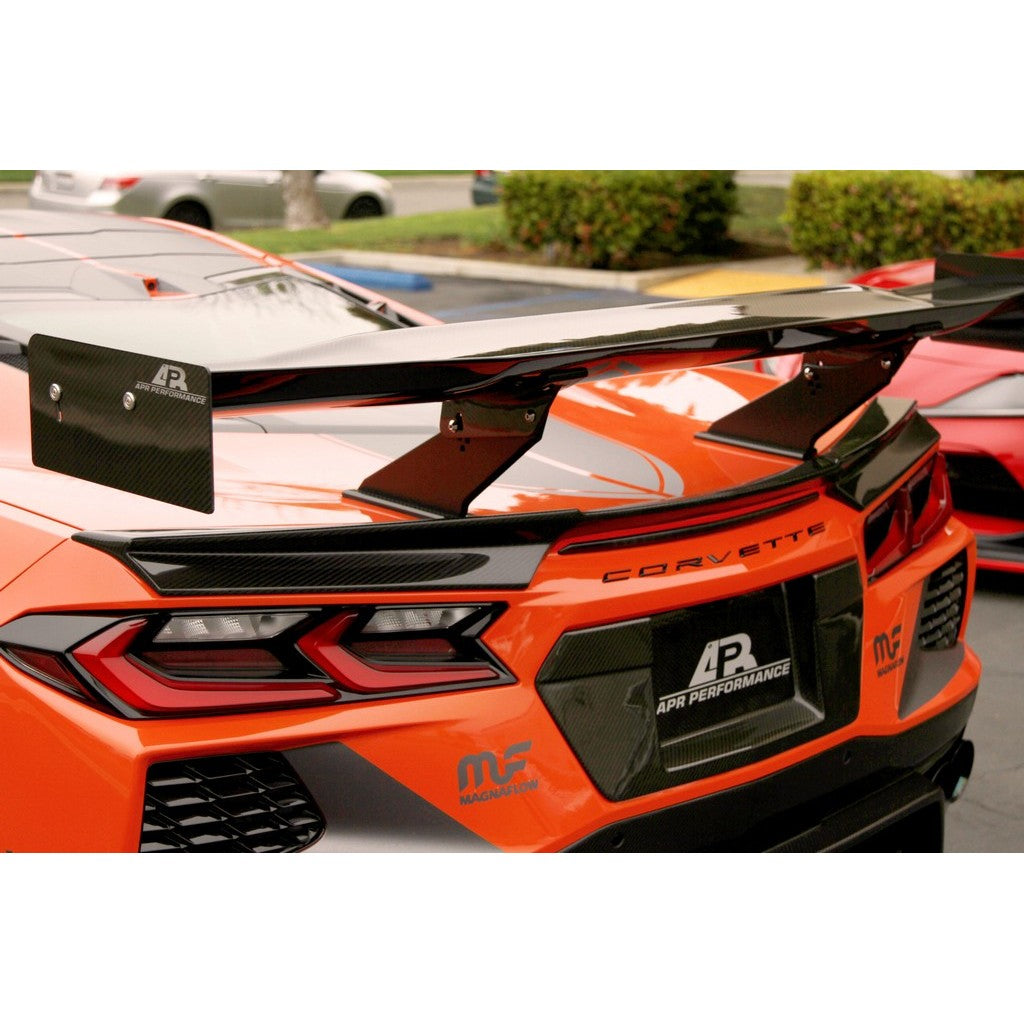 Chevrolet Corvette C8 GTC500 Carbon Fiber Adjustable Wing-GTC-500 Wing-Grocery Getter Performance