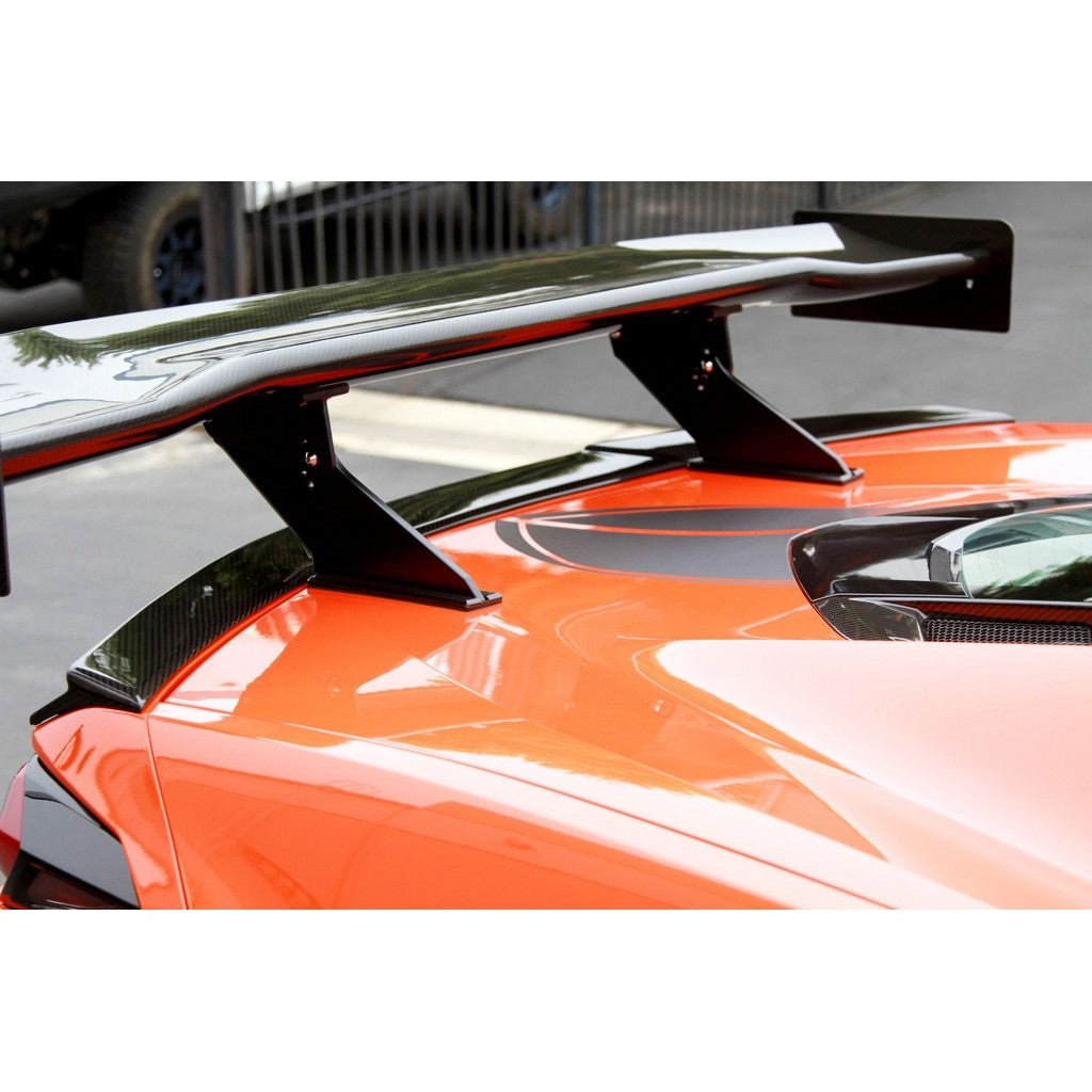 Chevrolet Corvette C8 GTC500 Carbon Fiber Adjustable Wing-GTC-500 Wing-Grocery Getter Performance