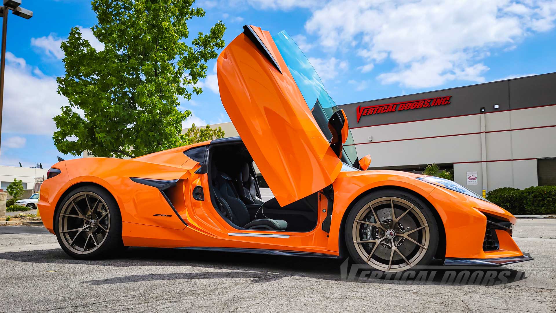 Chevrolet Corvette C8 Vertical Lambo Door
