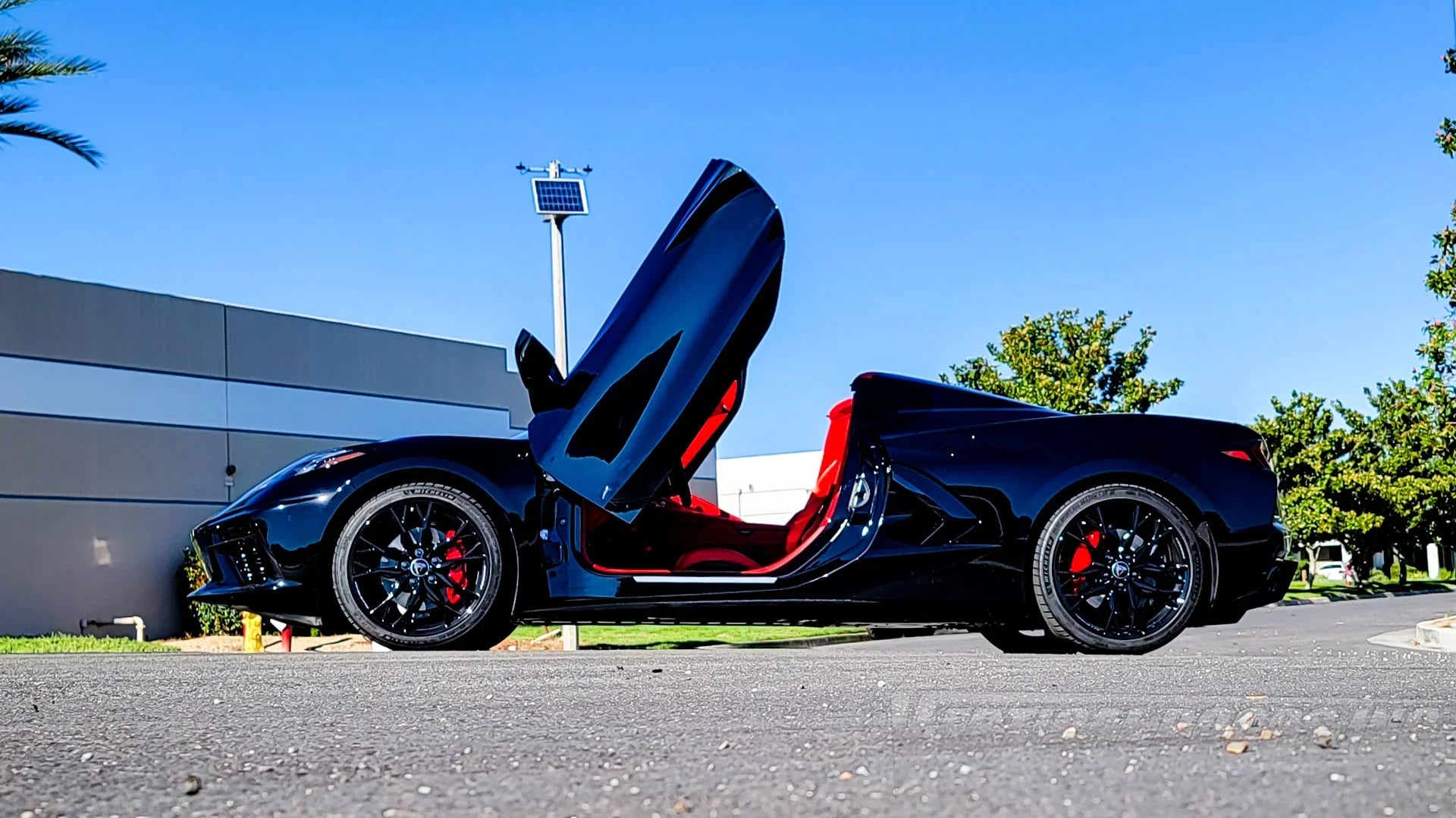Chevrolet Corvette C8 Vertical Lambo Door
