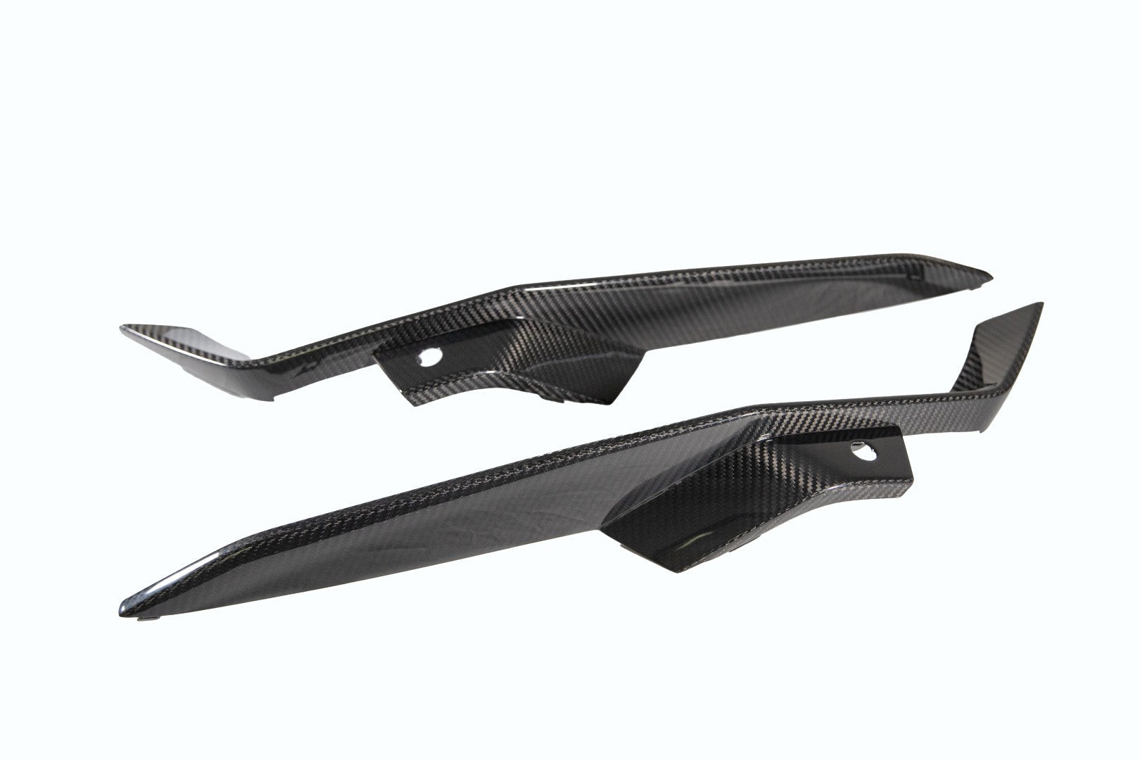 Chevrolet Corvette C8 Z06 Carbon Fiber Front Bumper Grille Inserts-Carbon Fiber Enhancement Parts-Grocery Getter Performance
