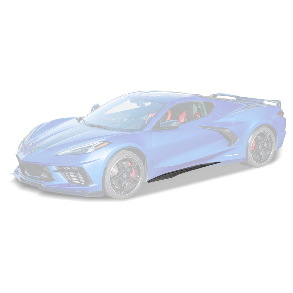 Chevrolet Corvette C8 Z06 Conversion Side Skirts