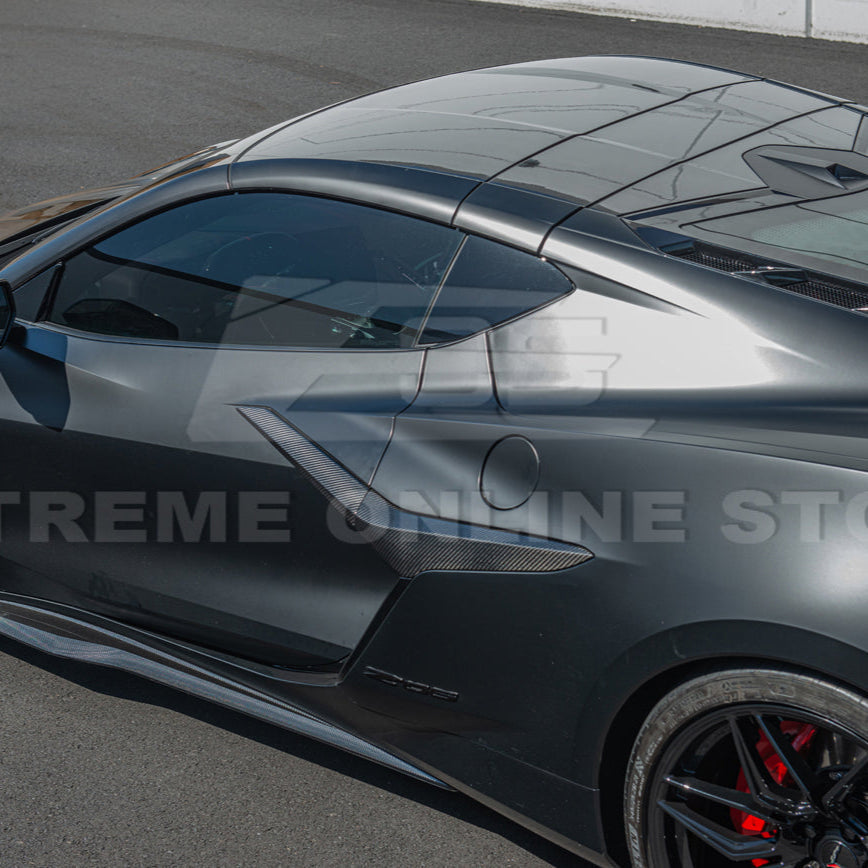 Chevrolet Corvette C8 Z06 DRY CARBON FIBER Door Scoop