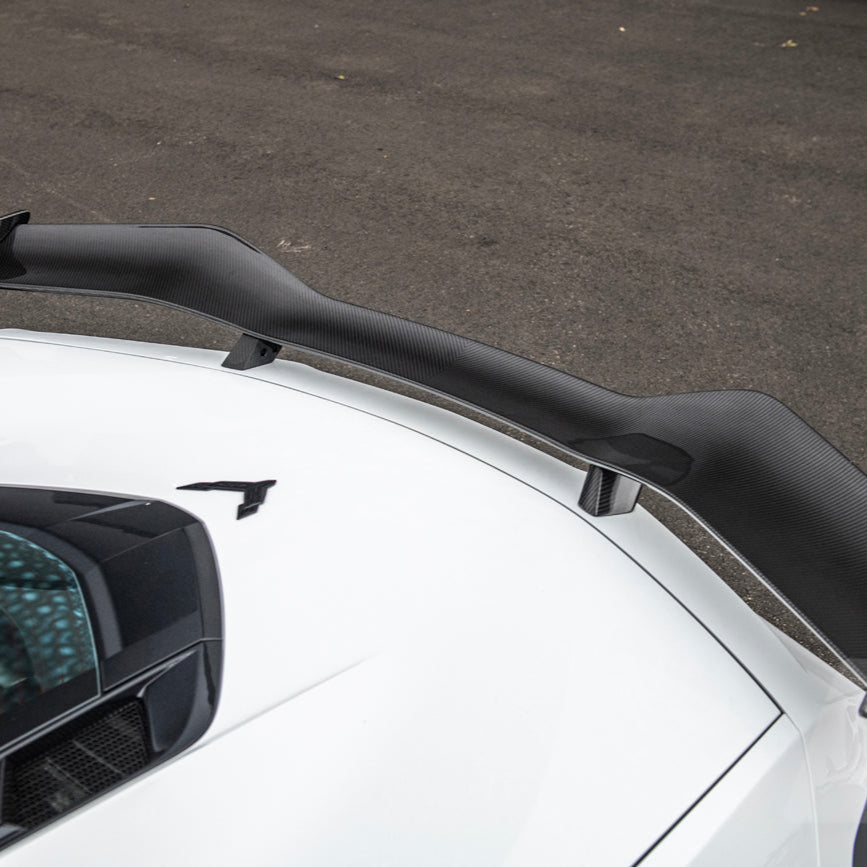 Chevrolet Corvette C8 Z06 DRY CARBON FIBER Rear High Wing