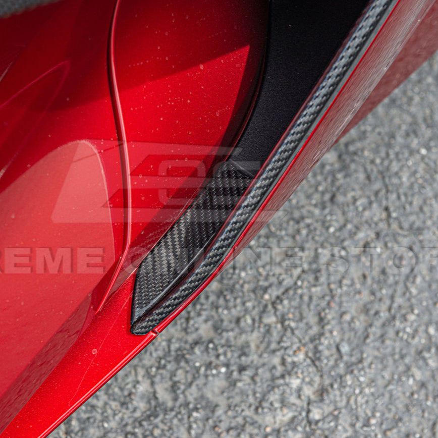 Chevrolet Corvette C8 Z06 DRY CARBON FIBER Side Door Garnish