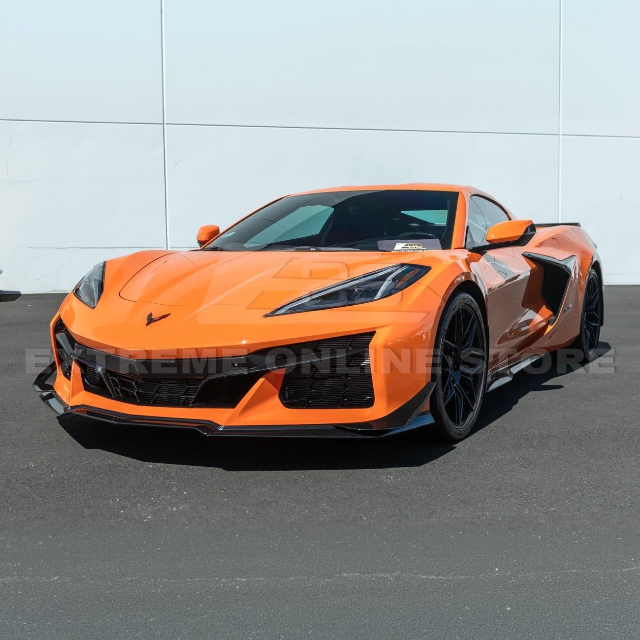 Chevrolet Corvette C8 Z06 / E-Ray DRY CARBON FIBER Front Side Canards