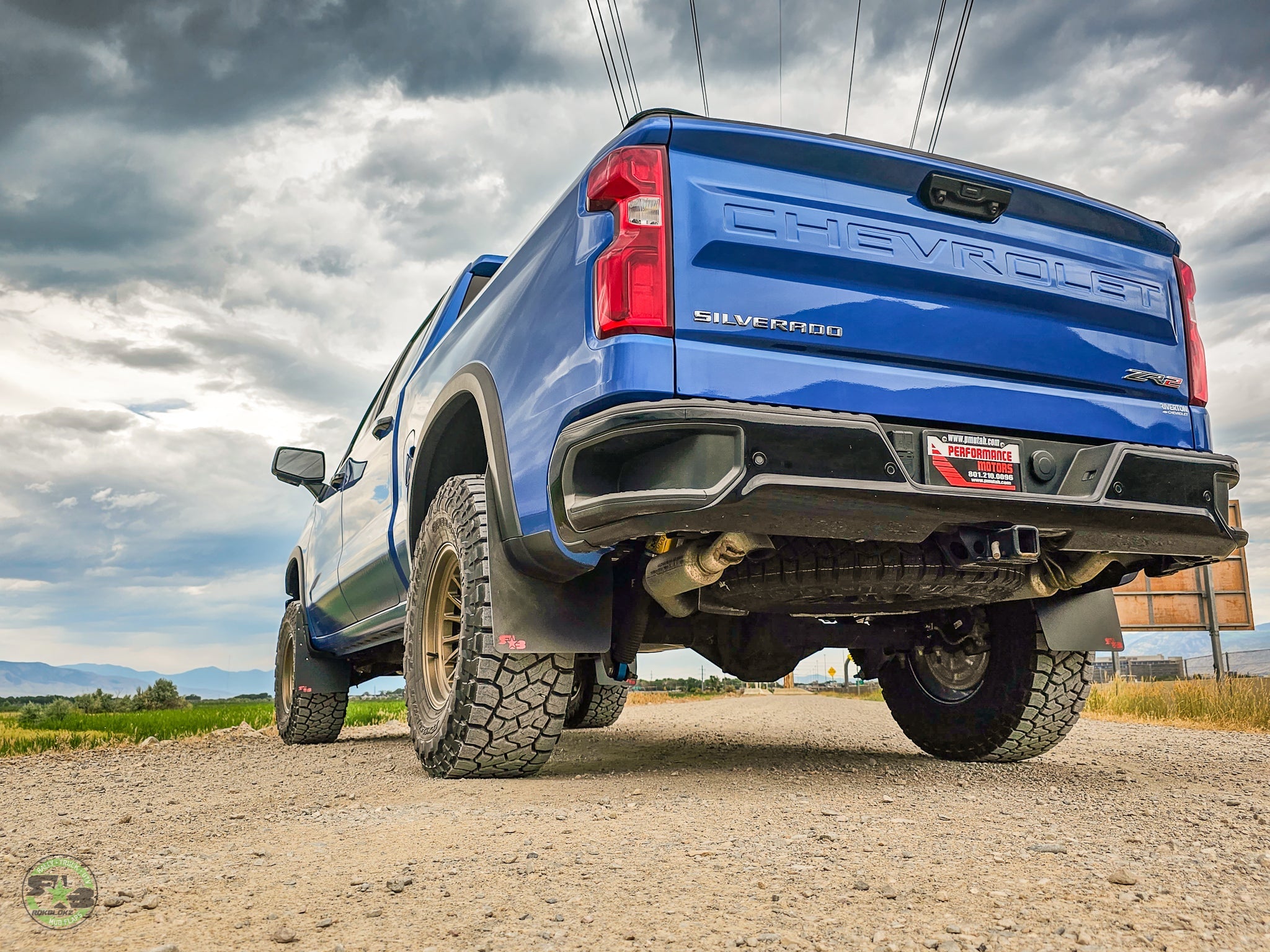 Chevrolet Silverado 1500 ZR2 2022+ Mud Flaps
