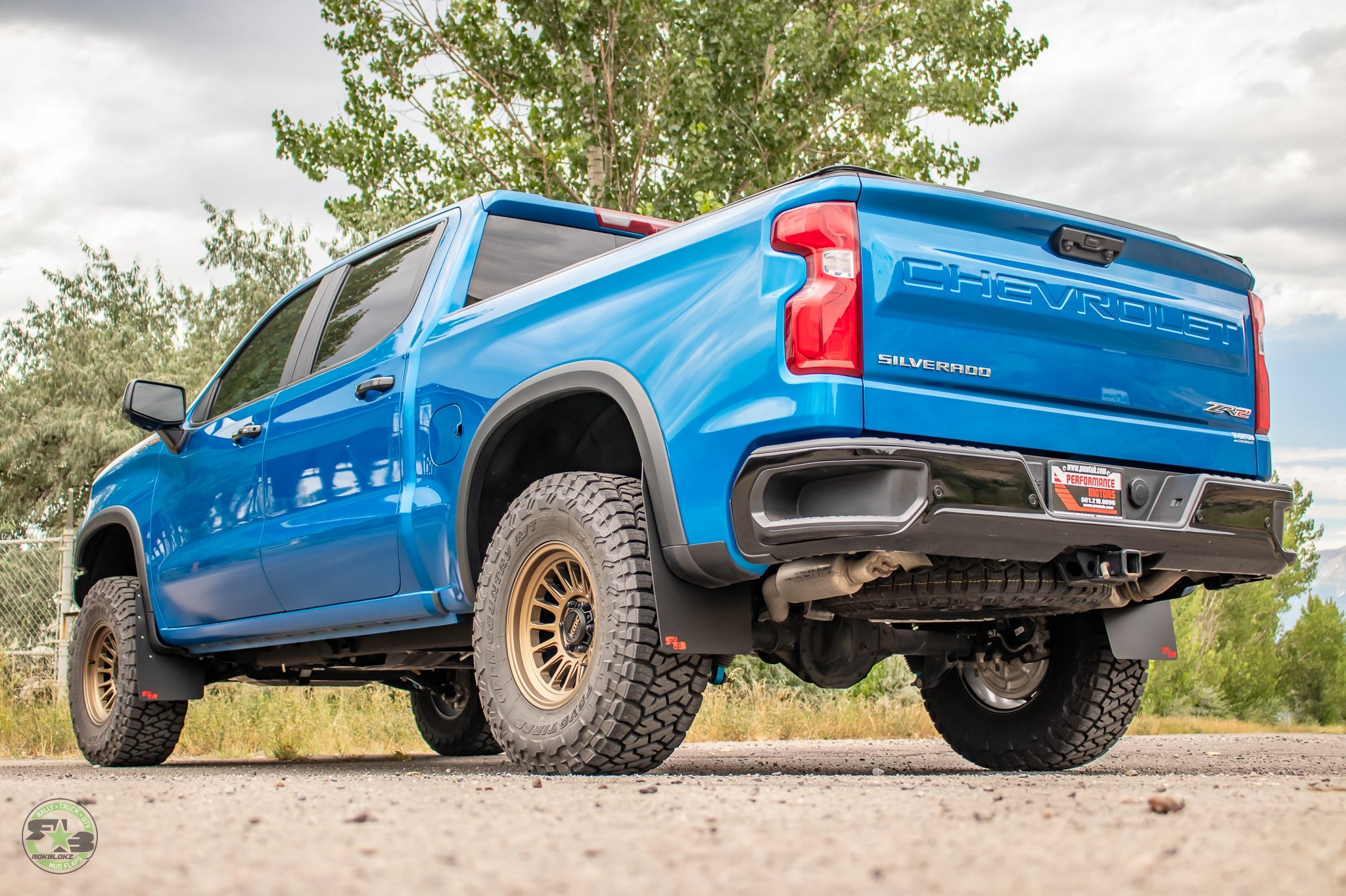 Chevrolet Silverado 1500 ZR2 2022+ Mud Flaps