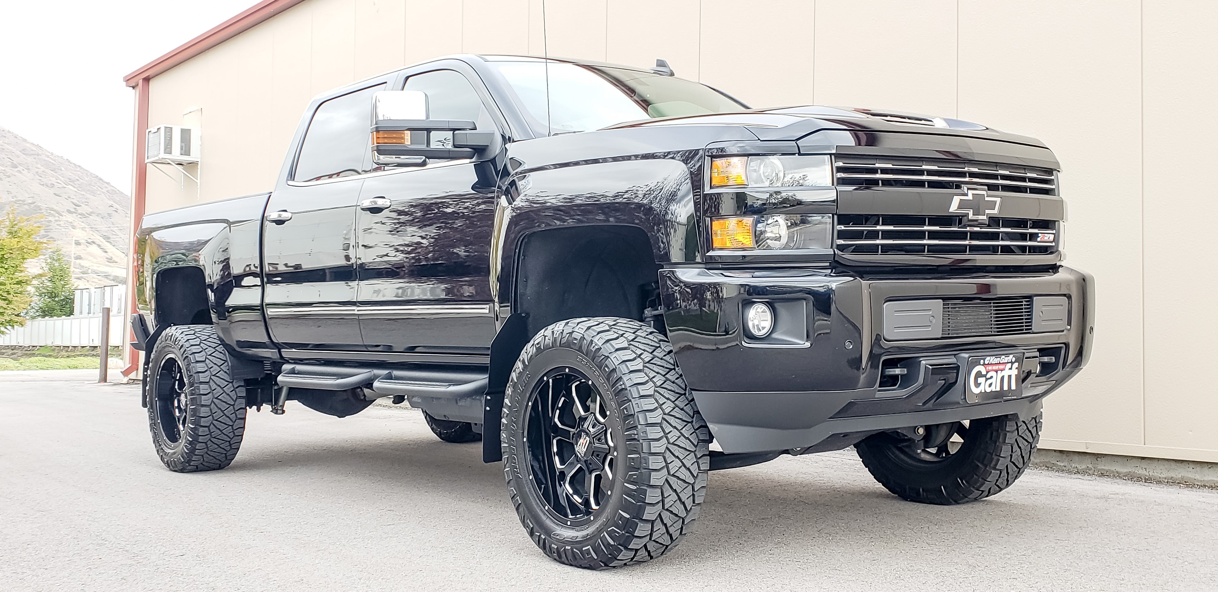 Chevrolet Silverado 1500/2500/3500HD STEP BACK (3rd Gen) 2015-2018 SRW Mud Flaps