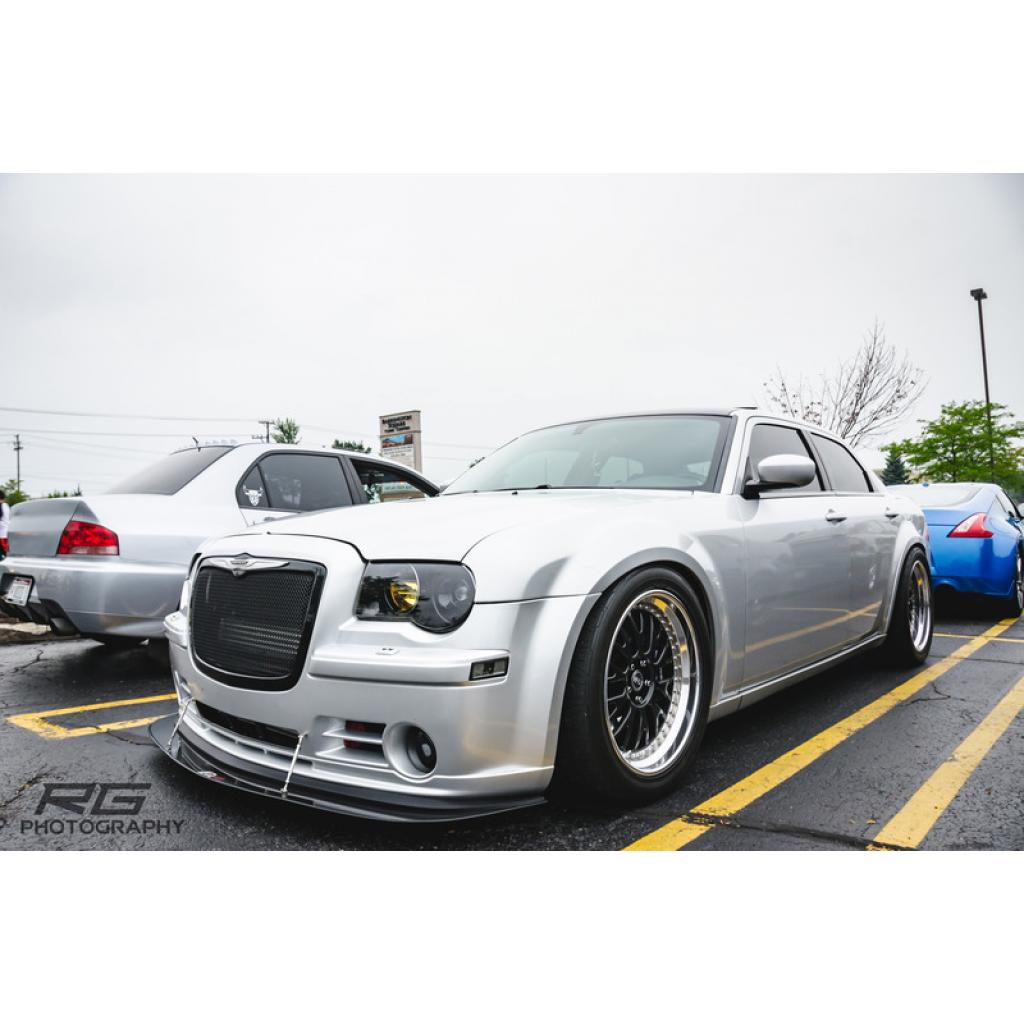 Chrysler 300C SRT8 Carbon Fiber Front Wind Splitter 2004-2010-Front Wind Splitter-Grocery Getter Performance