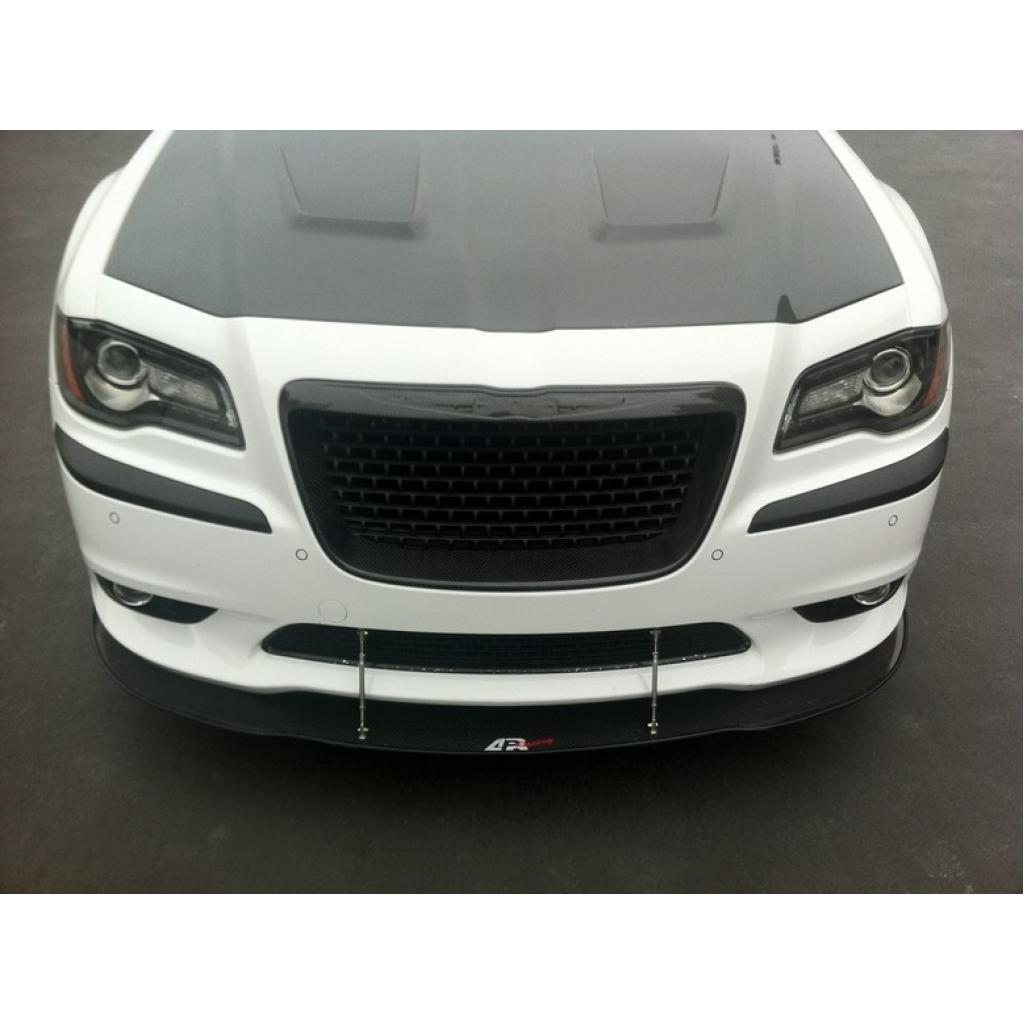 Chrysler 300C SRT8 Carbon Fiber Front Wind Splitter 2011-2023-Front Wind Splitter-Grocery Getter Performance