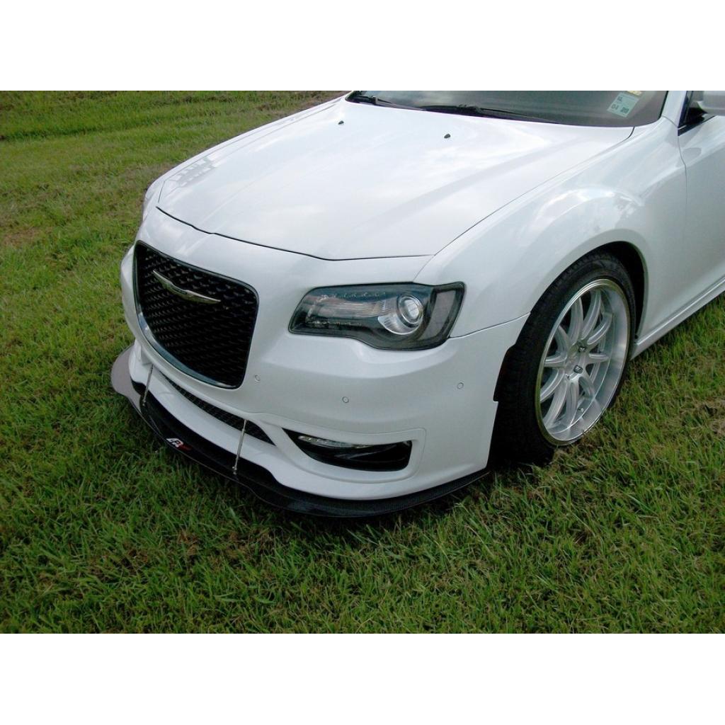 Chrysler 300C S/SRT8 Carbon Fiber Front Wind Splitter 2017-2023-Front Wind Splitter-Grocery Getter Performance