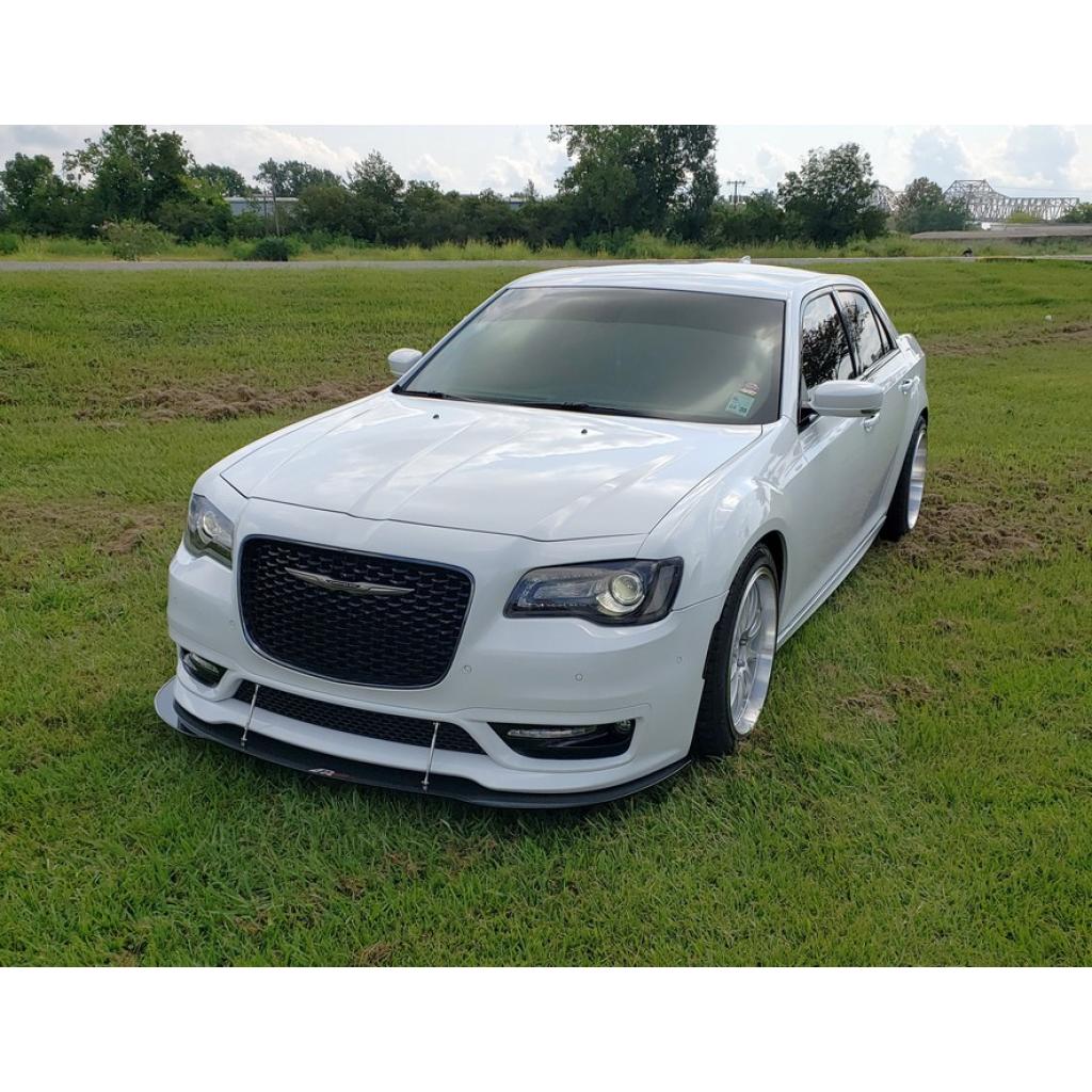 Chrysler 300C S/SRT8 Carbon Fiber Front Wind Splitter 2017-2023-Front Wind Splitter-Grocery Getter Performance