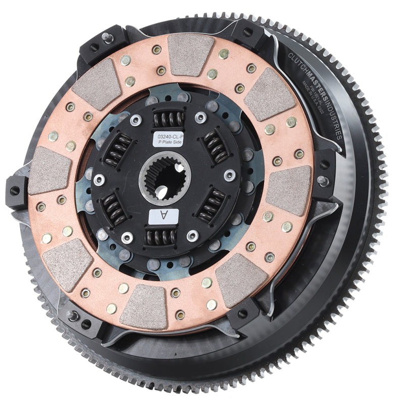 Clutch Masters 21-23 BMW M3/M4 3.0L S58 Factory Fit FX400 8-Puck Twin Disc Clutch w/Alum. Flywheel-Clutch Kits - Single-Grocery Getter Performance