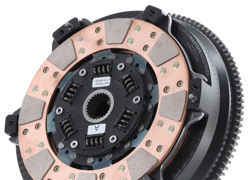 Clutch Masters 21-23 BMW M3/M4 3.0L S58 Factory Fit FX400 8-Puck Twin Disc Clutch w/Alum. Flywheel-Clutch Kits - Single-Grocery Getter Performance