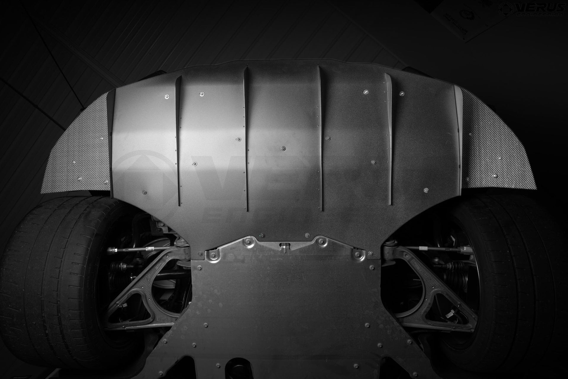 Composite Rear Spat Kit - Corvette Stingray (C8)-Grocery Getter Performance