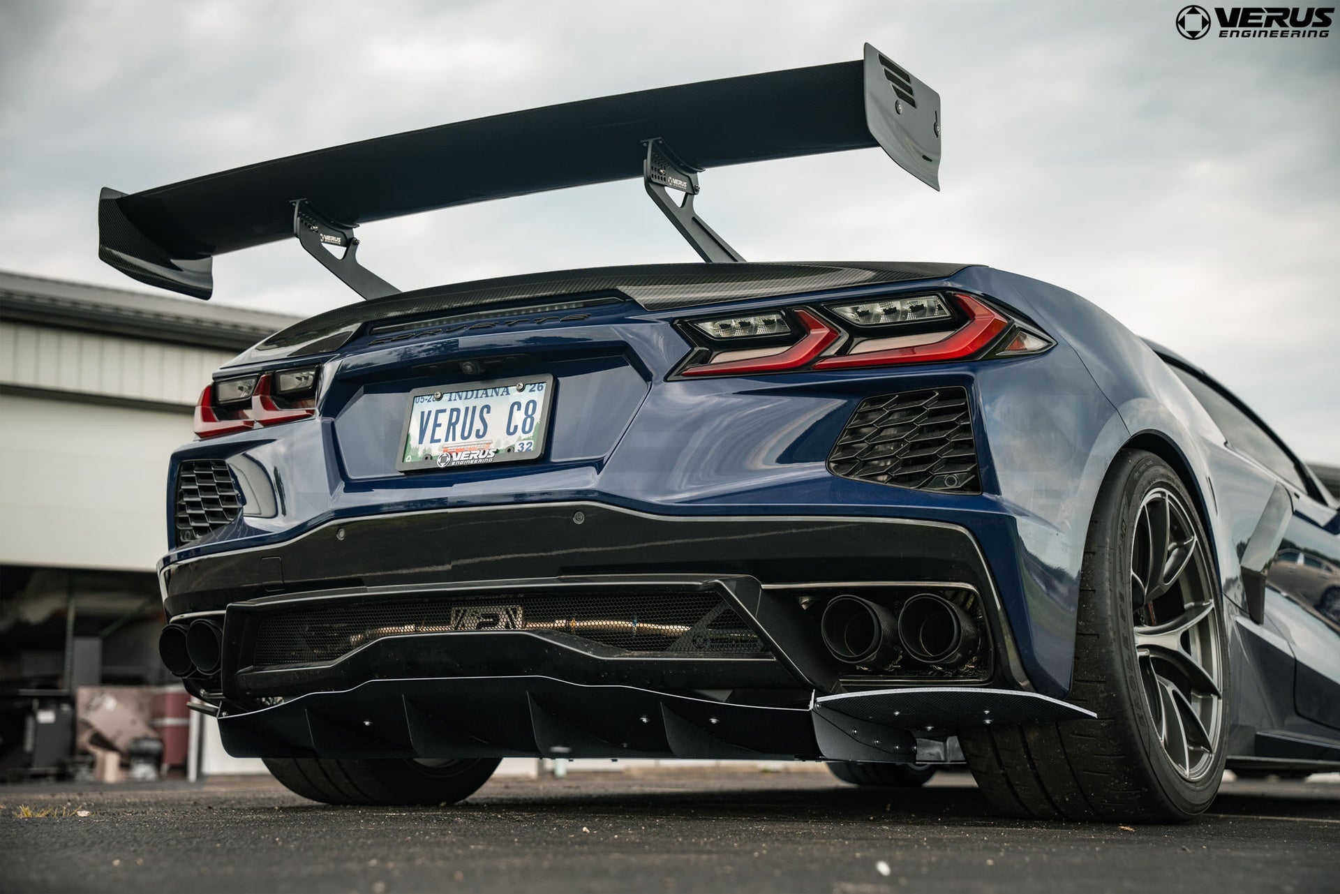 Composite Rear Spat Kit - Corvette Stingray (C8)-Grocery Getter Performance