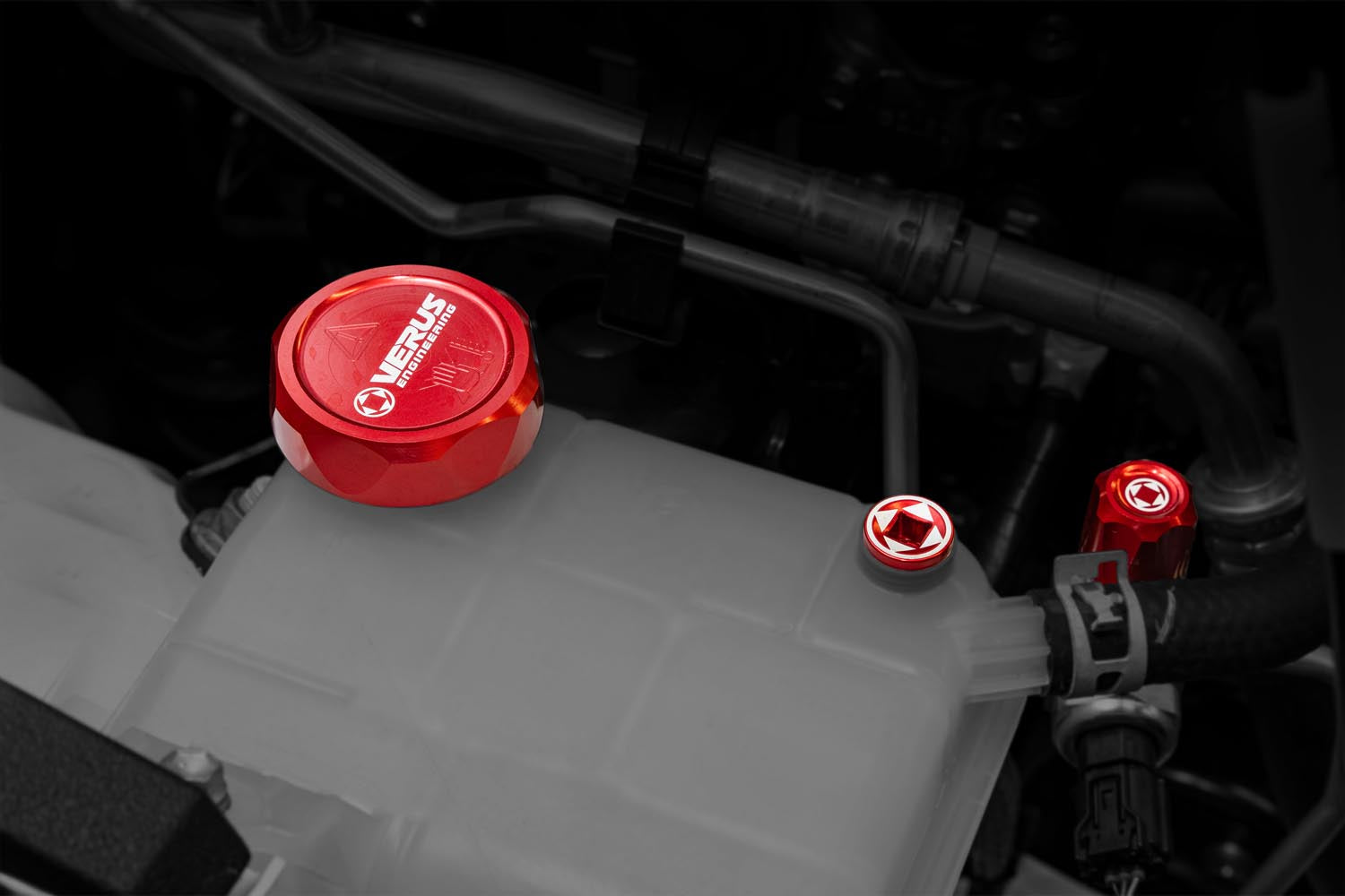 Coolant Cap Cover and Coolant Bleed Screw - Toyota GR Corolla