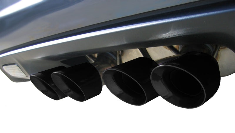 Corsa 06-11 Chevrolet Corvette C6 Z06/ZR1 Sport Cat-Back Dual Rear Exit w/ Twin 4.0in Black Tips-Catback-Grocery Getter Performance