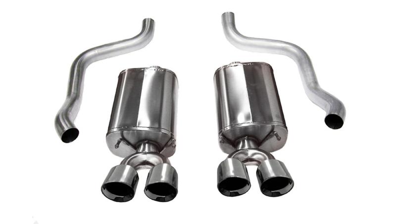 Corsa 2016 Chevrolet Camaro SS 6.2L V8 2.75in Polished Sport Axle-Back Exhaust Dual Rear Exit-Axle Back-Grocery Getter Performance