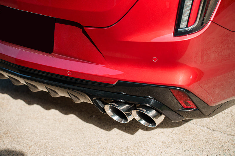 Corsa 22-25 Cadillac CT4 V Blackwing 3in Active Valve Cat-Back - 4.5in Polished Tip-Catback-Grocery Getter Performance