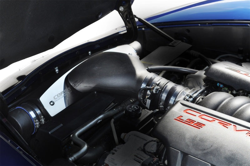 Corsa Chevrolet Corvette 05-07 C6 6.0L V8 Air Intake-Cold Air Intakes-Grocery Getter Performance