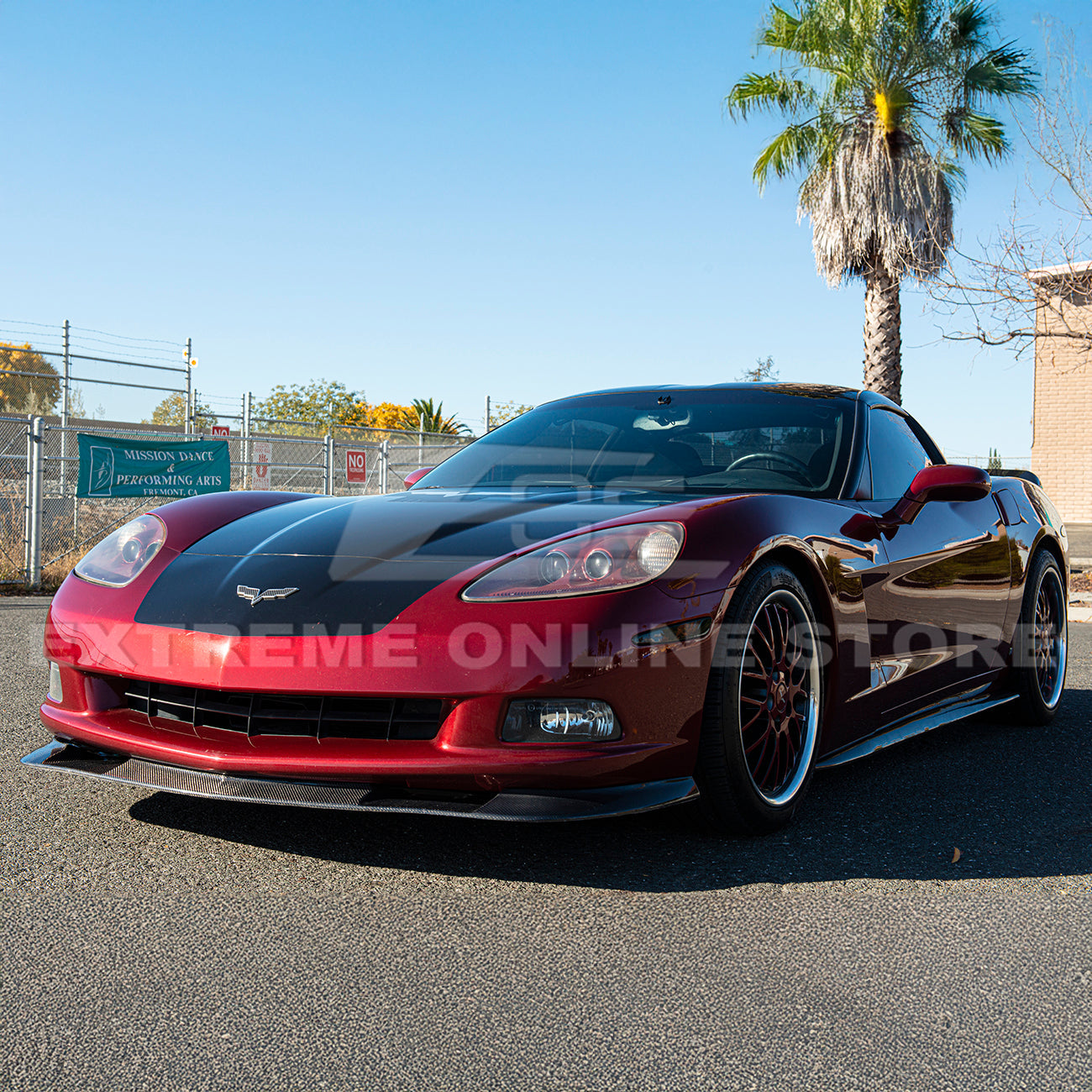 Corvette C6 Base Extended Front Splitter Lip | ZR1 Conversion Package