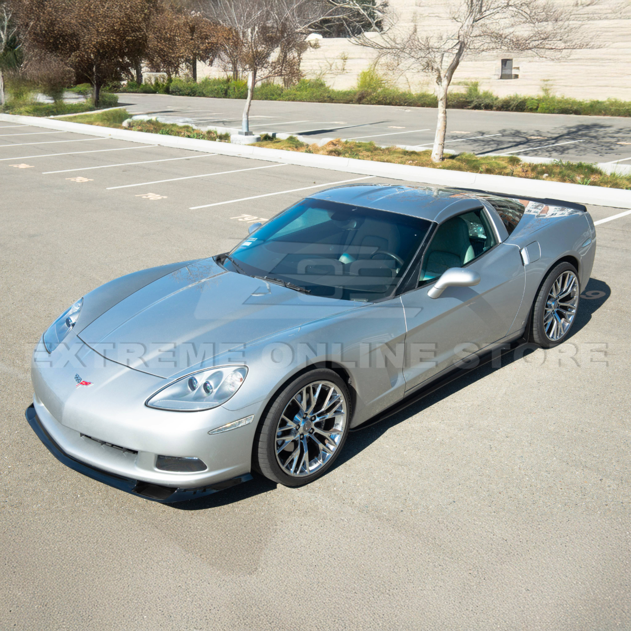Corvette C6 Base Model ZR1 Conversion Front Splitter Lip