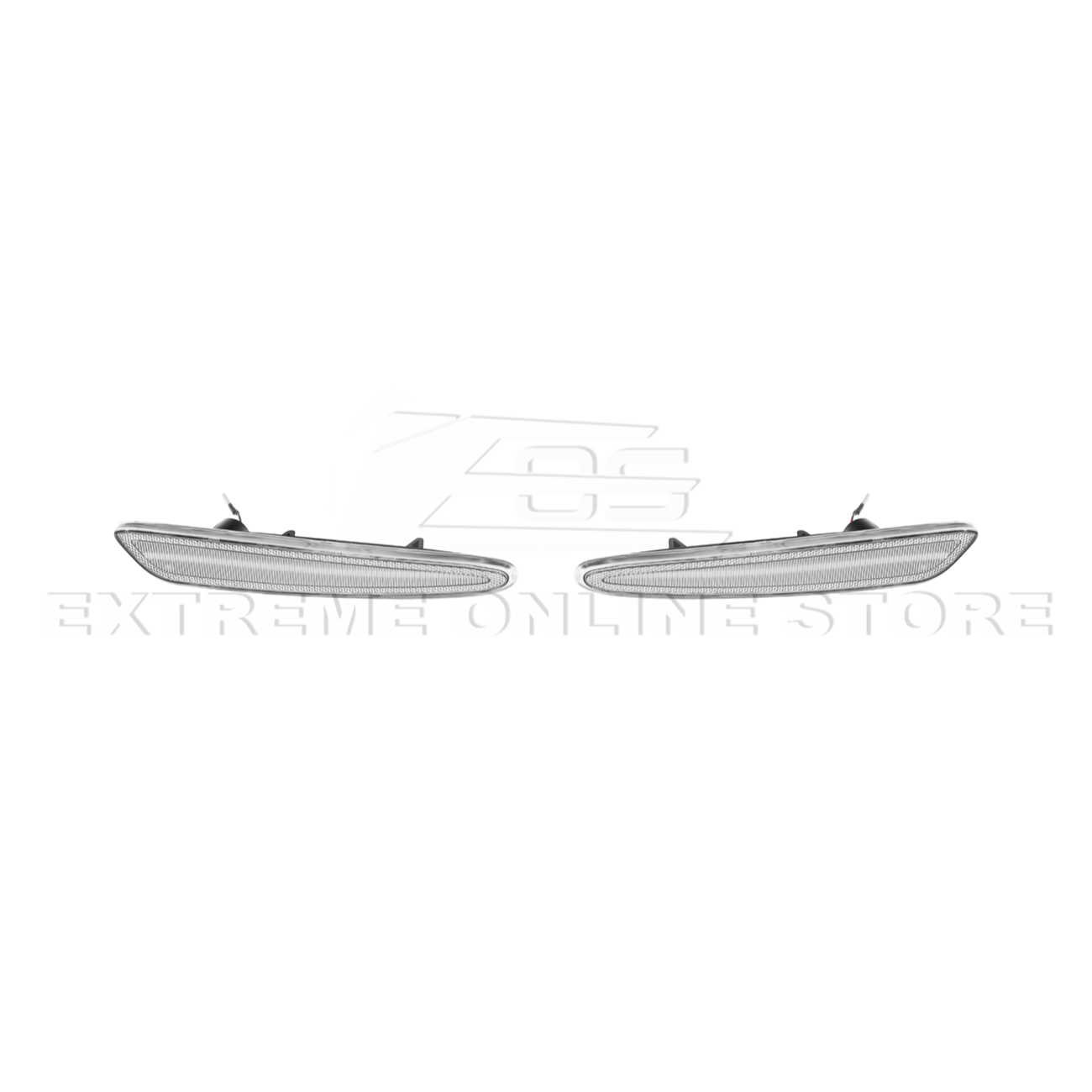 Corvette C6 Front Amber Light LED Side Markers Pair