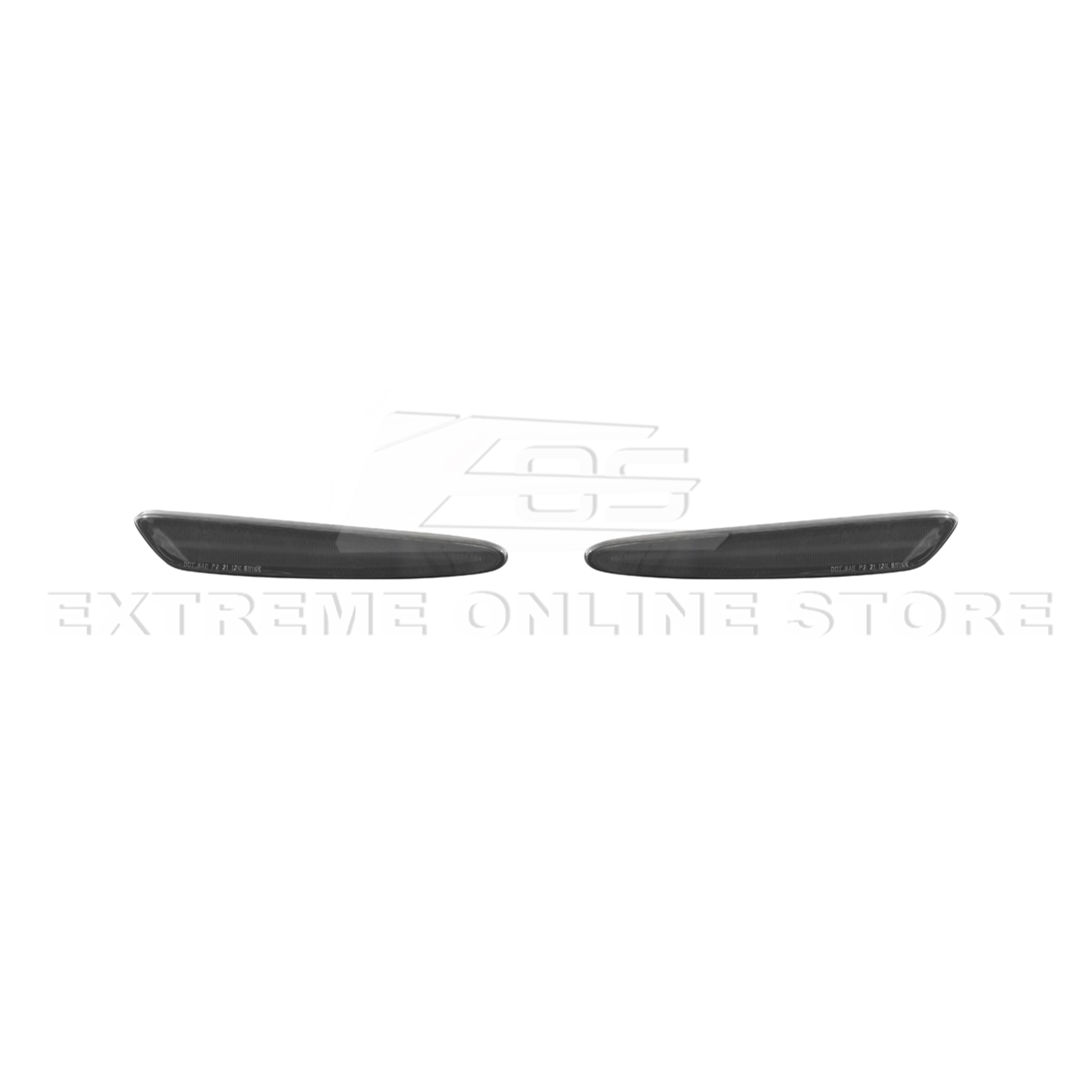 Corvette C6 Front Amber Light LED Side Markers Pair