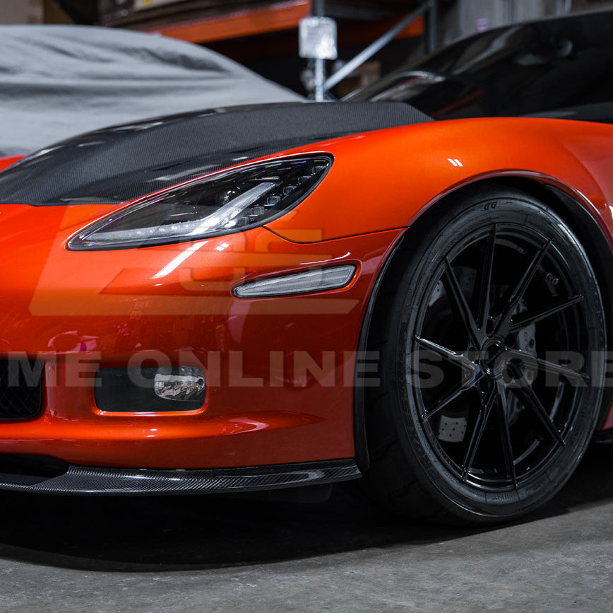 Corvette C6 Front & Rear Amber Light LED Side Markers Pair