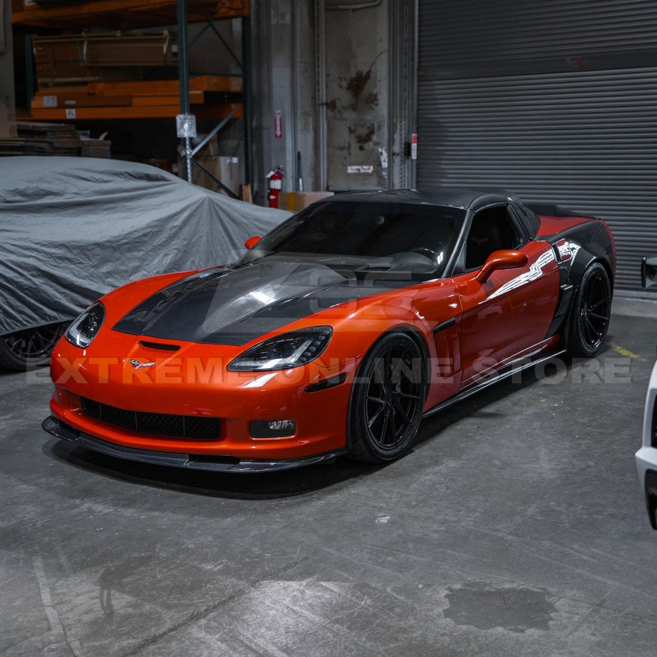 Corvette C6 Front & Rear Amber Light LED Side Markers Pair