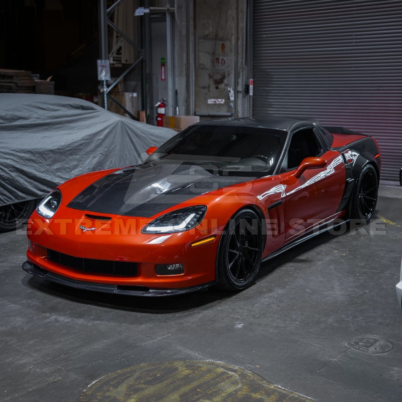Corvette C6 Front & Rear Amber Light LED Side Markers Pair