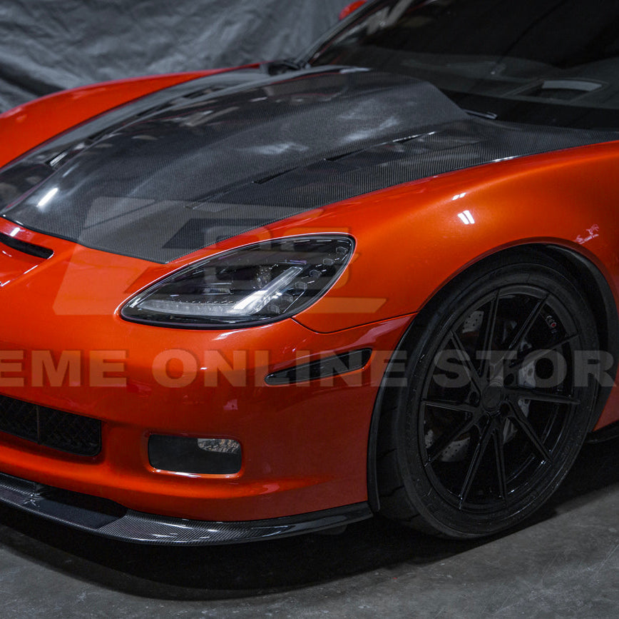 Corvette C6 Front & Rear Amber Light LED Side Markers Pair