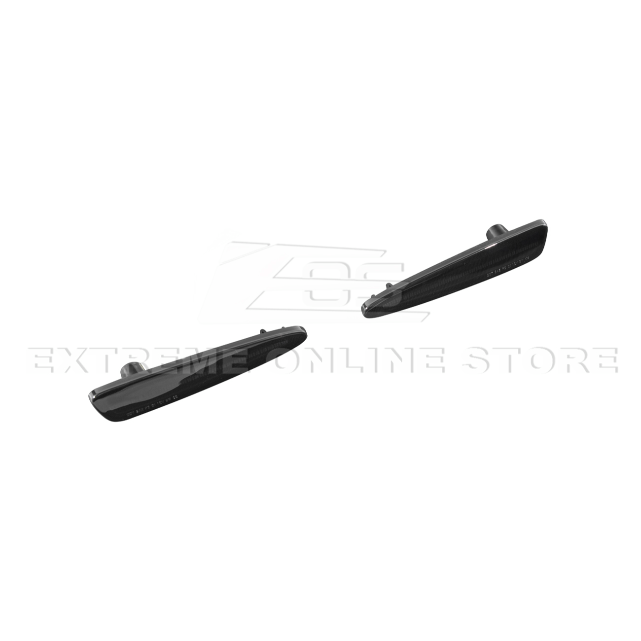Corvette C6 Front & Rear Amber Light LED Side Markers Pair