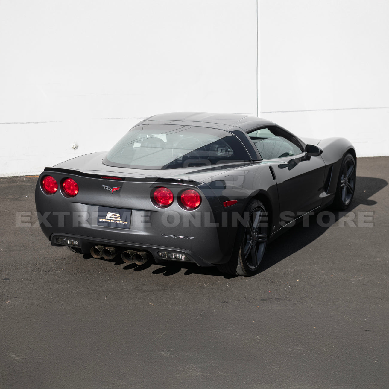 Corvette C6 ZR1 DRY CARBON FIBER Conversion Rear Trunk Spoiler
