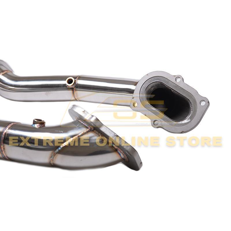 Corvette C7 3" Stainless Steel Race Series Catless Downpipe