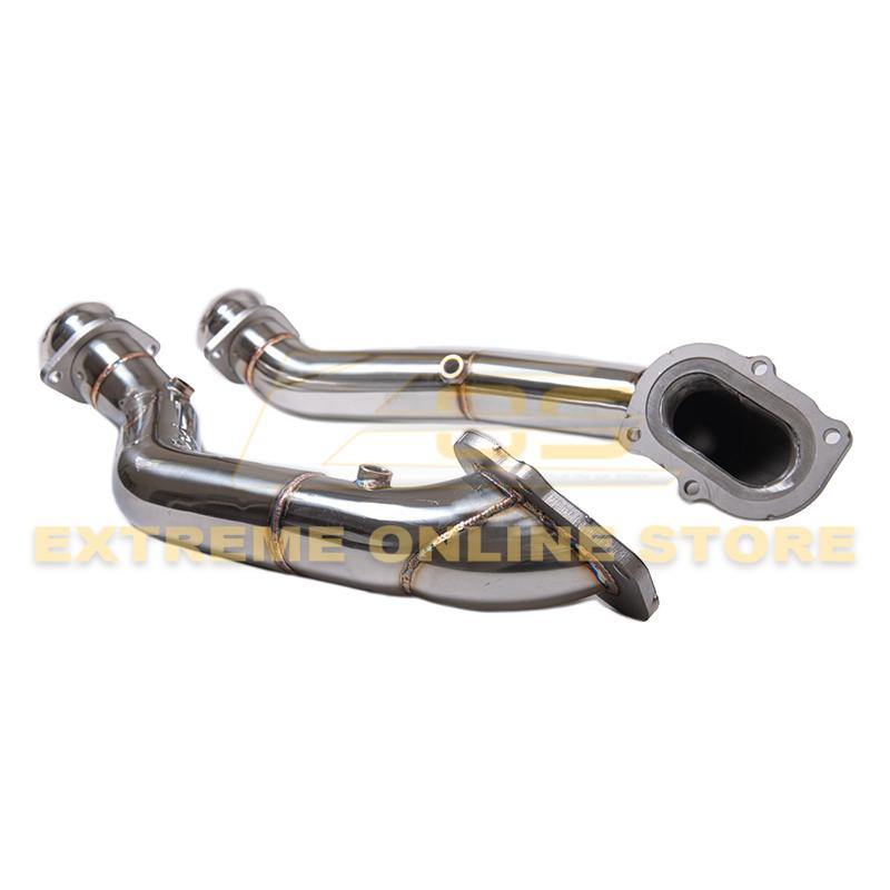 Corvette C7 3" Stainless Steel Race Series Catless Downpipe