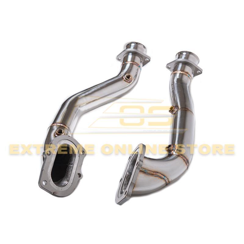 Corvette C7 3" Stainless Steel Race Series Catless Downpipe
